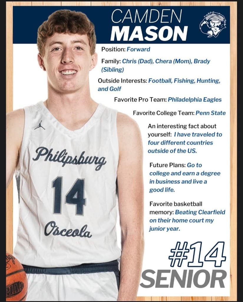 Camden Mason — Senior Spotlight