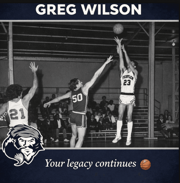 Greg Wilson — Mountie Basketball alumni tribute