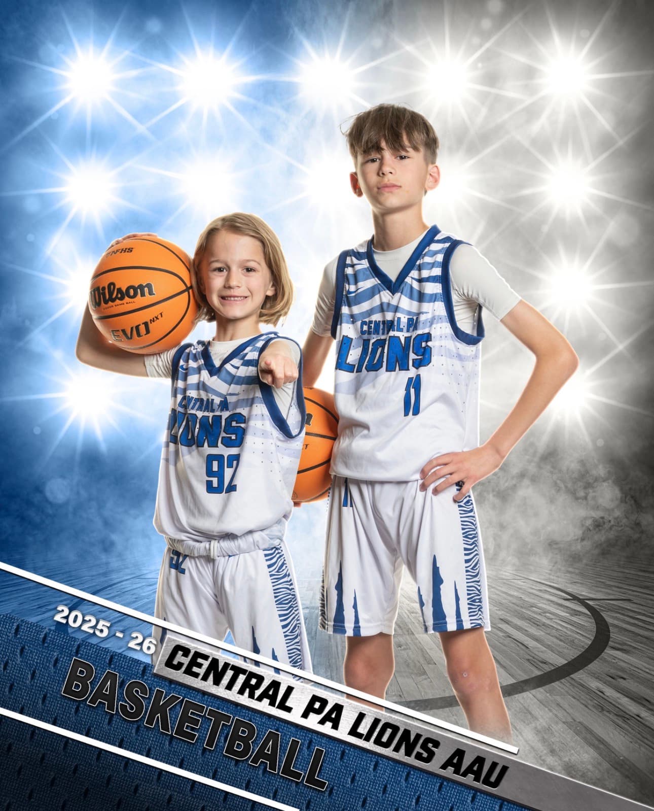 Central PA Lions youth basketball
