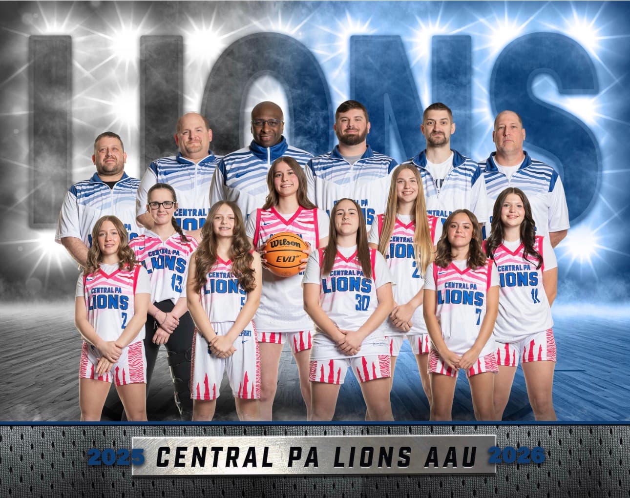 Central PA Lions AAU players