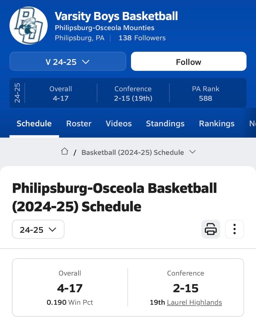 2024-2025 MaxPreps schedule page 1