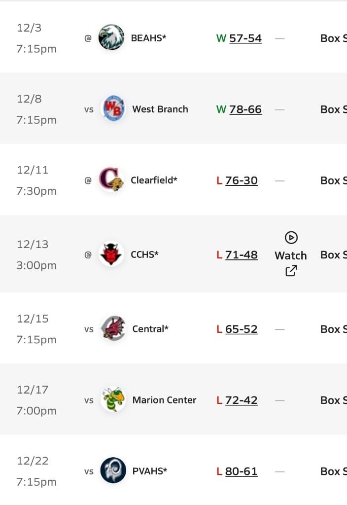 2025-2026 MaxPreps schedule page 2